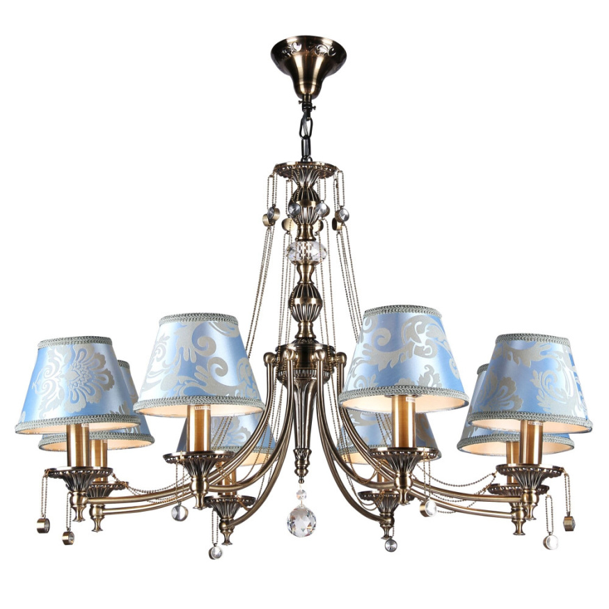 Подвесная люстра Vals RC098-PL-08-R Maytoni E14 Классический, Прованс