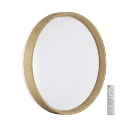 Настенно-потолочный светильник SONEX 7684/EL GARI WOOD минимализм белый/коричневый 70W