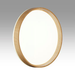 Настенно-потолочный светильник SONEX 7684/EL GARI WOOD минимализм белый/коричневый 70W