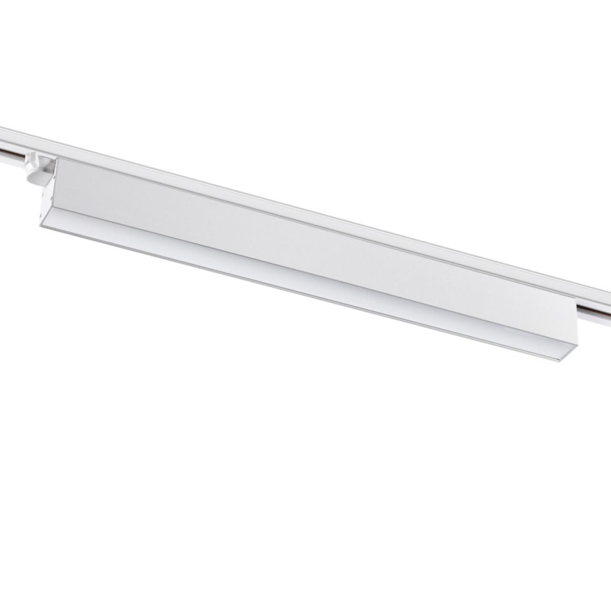 Светильник трековый однофазный трехжильный светодиодный NOVOTECH 358828 ITER лофт, минимализм, хай-тек белый 30W