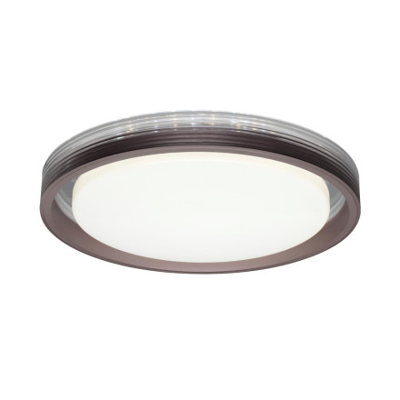 Настенно-потолочный светильник SONEX 7698/DL MEDEN LED 48W белый/кофе/прозрачный модерн