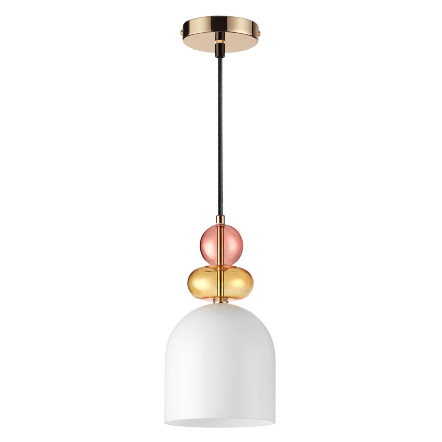 Подвес LUMION 4589/1B GILLIAN неоклассика золотой 60W