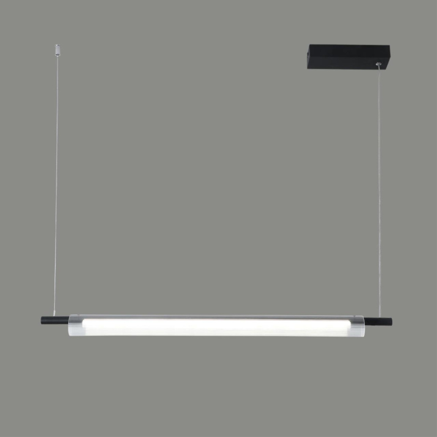 Светильник подвесной LUMION 6549/14L ROLL техно чёрный 14W