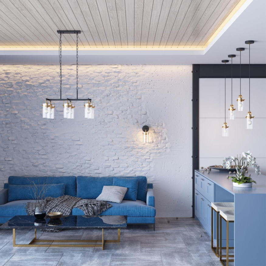 Бра Kovis 4653/1W Odeon Light E27 Лофт