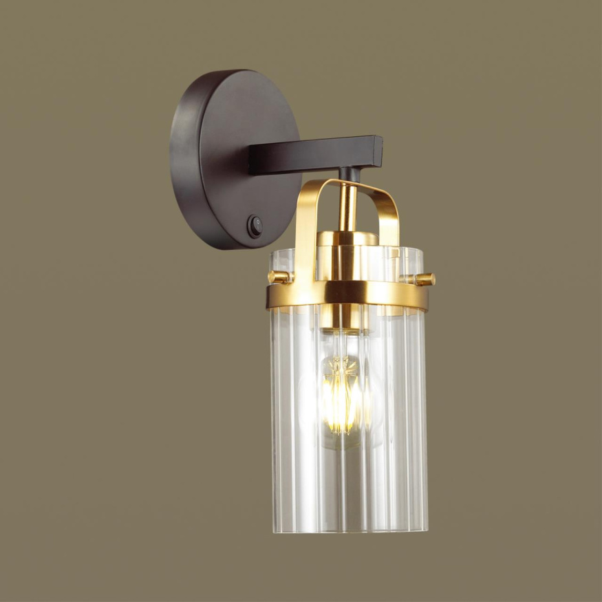 Бра Kovis 4653/1W Odeon Light E27 Лофт