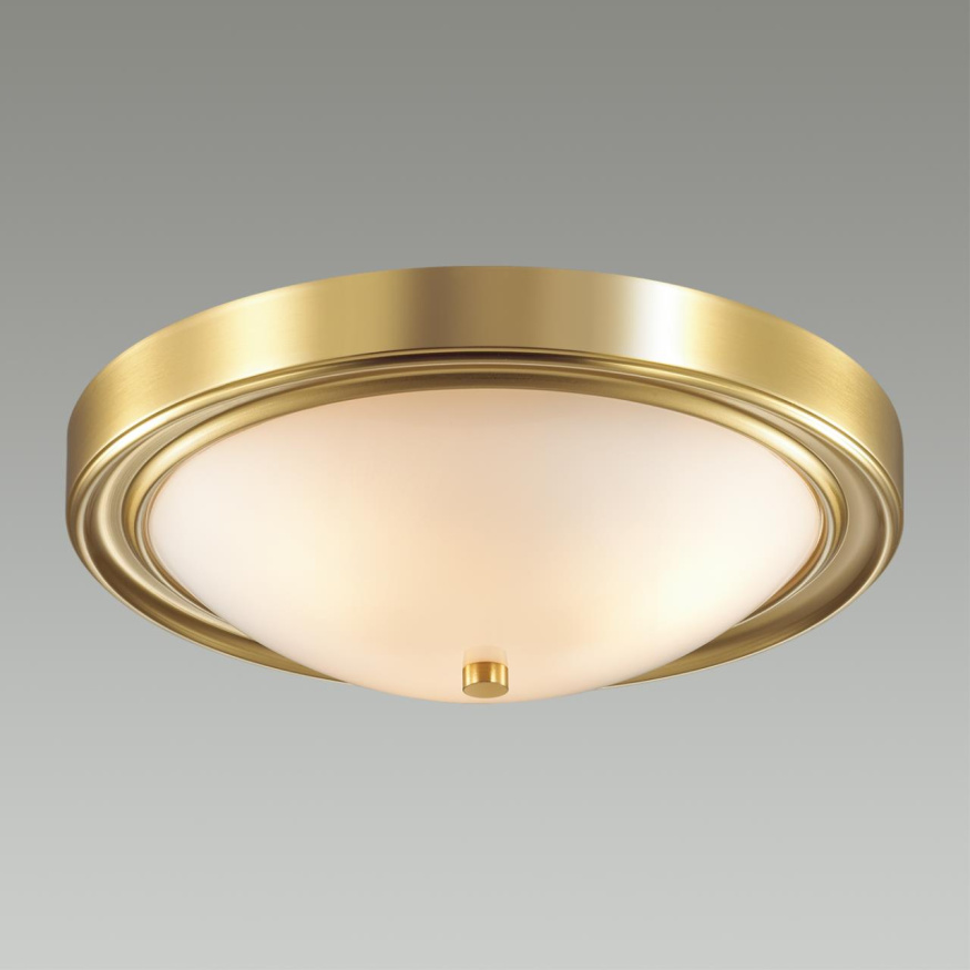 Настенно-потолочный светильник LUMION 5259/3C NINA в классическом стиле латунь 3x60W