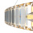Подвесной светильник Krone P097PL-L45G4K Maytoni LED 4000K Модерн, Современный
