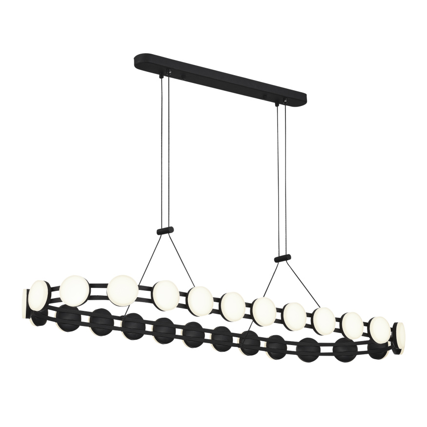 SL6610.403.26 Светильник подвесной ST-Luce черный/белый LED 1*50W 4000K MONRO ST LUCE