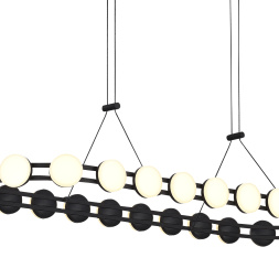 SL6610.403.26 Светильник подвесной ST-Luce черный/белый LED 1*50W 4000K MONRO ST LUCE