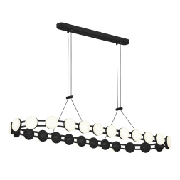 SL6610.403.26 Светильник подвесной ST-Luce черный/белый LED 1*50W 4000K MONRO ST LUCE