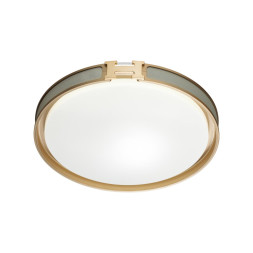 Настенно-потолочный светильник SONEX 7654/DL FAVEMO GREY LED 48W белый/серый/золотой модерн