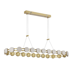 SL6610.203.26 Светильник подвесной ST-Luce золотистый/белый LED 1*50W 4000K MONRO ST LUCE