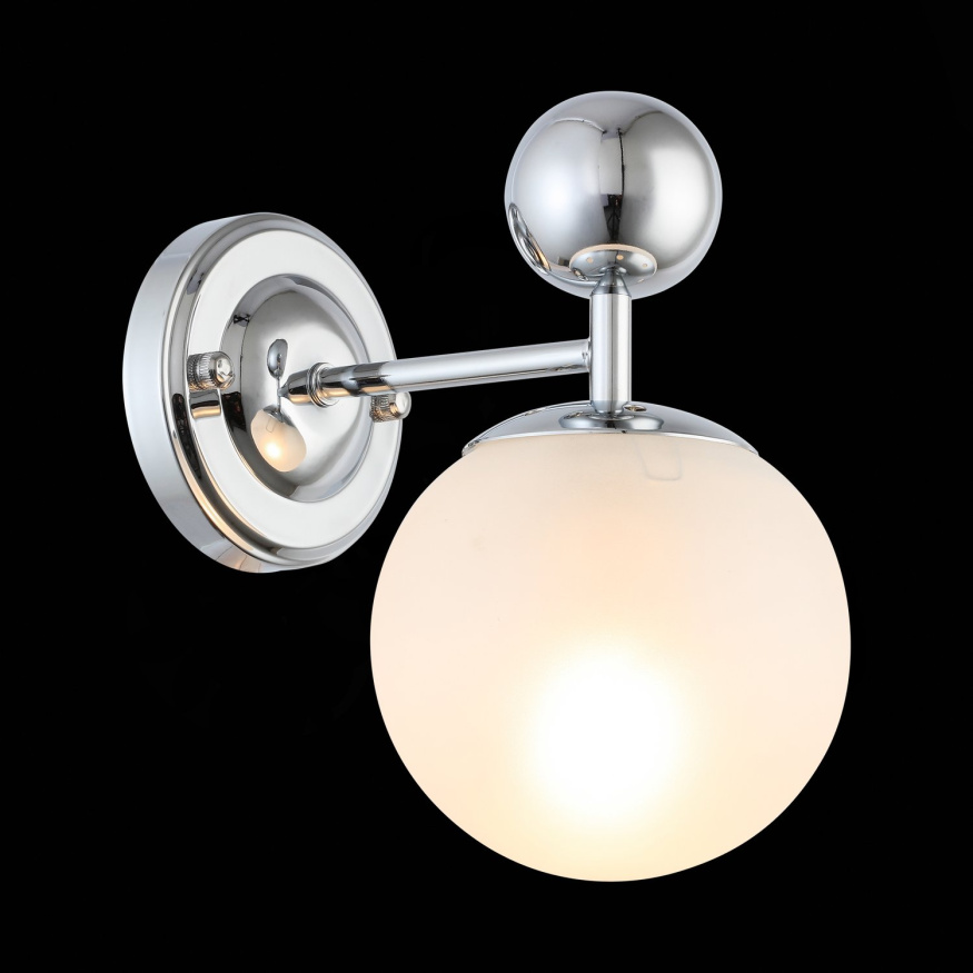 SLE106101-01 Светильник настенный Хром/Белый E27 1*60W PECHIO EVOLUCE