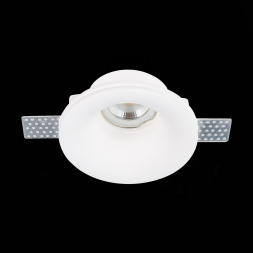 ST254.318.01 Св-к встр. из гипса Белый GU10 1*50W IP20 D120xH50 180-240V Без ламп Встраиваемые светильники ST LUCE