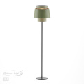 Торшер ODEON LIGHT 4992/1FA KRESSA модерн черный/зеленый//золотой/металл/экокожа 1x60Вт
