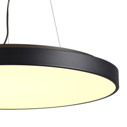 Потолочный светильник SONEX 7756/92L QUASAR минимализм черный 80W+12W