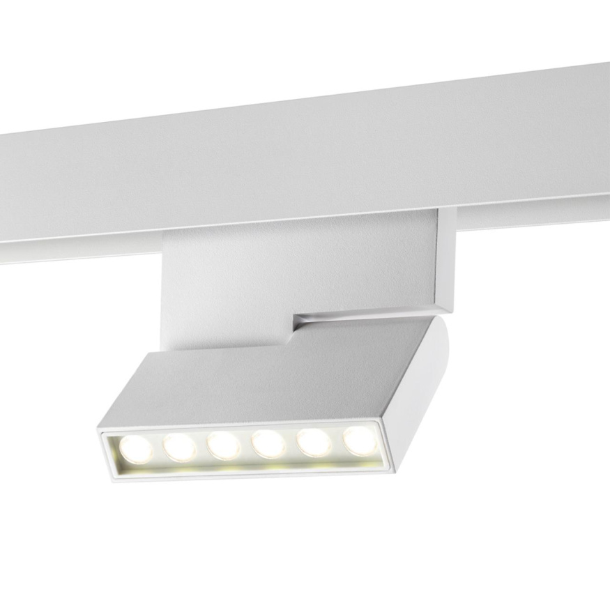 Трековый низковольтный смарт-светильник диммируемый со сменой цветовой температуры NOVOTECH 359493 FLUM белый 12Вт