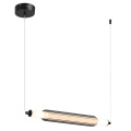 Подвес LUMION 6556/15L TRENDY модерн черный, дымчатый 15W