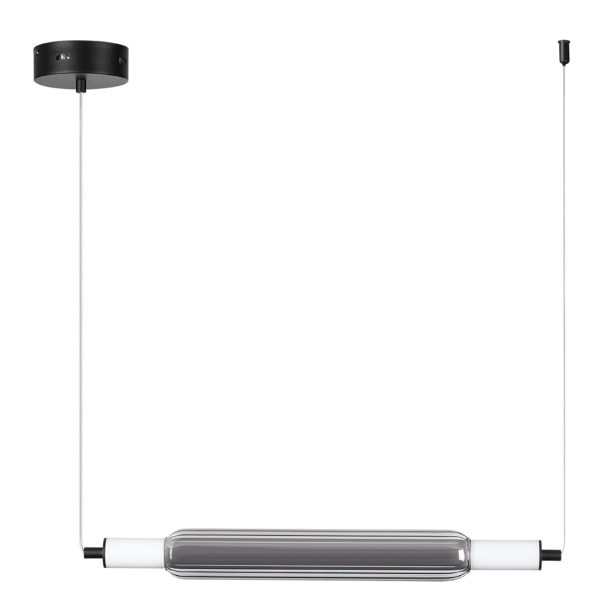 Подвес LUMION 6556/15L TRENDY модерн черный, дымчатый 15W