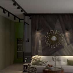 Трековый светильник для низковольного шинопровода NOVOTECH 358549 FLUM лофт, минимализм, хай-тек черный 12Вт