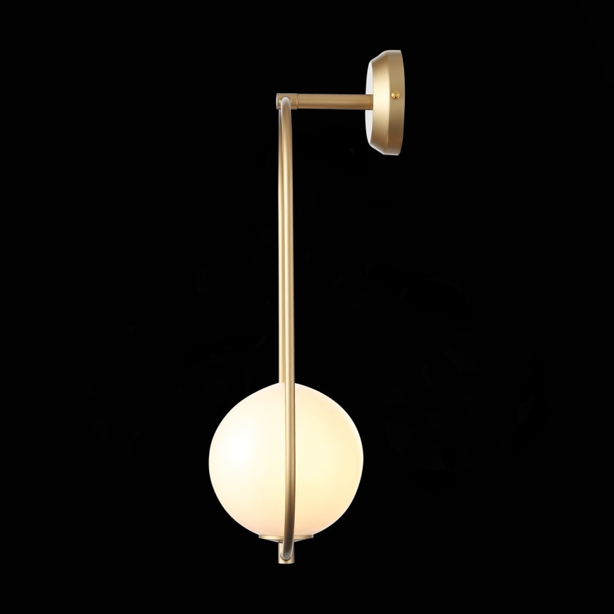 SL1118.201.01 Светильник настенный ST-Luce Золотистый/Белый E14 1*40W PENOLO ST LUCE