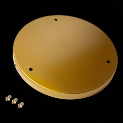 SL001.203.03 Потолочное крепление на 3 лампы (круглое) ST-Luce Золотистый SL1 ST LUCE