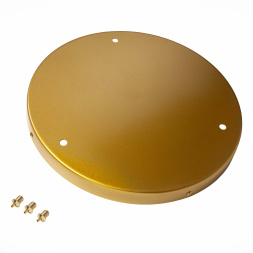 SL001.203.03 Потолочное крепление на 3 лампы (круглое) ST-Luce Золотистый SL1 ST LUCE