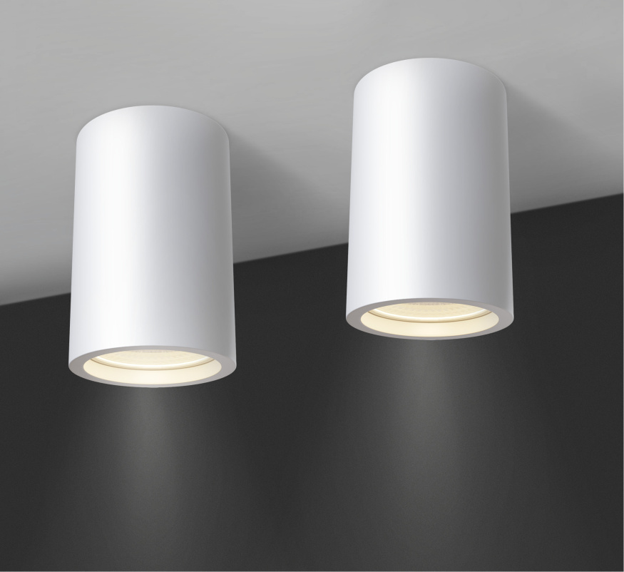 Точечный светильник Conik gyps C003CW-01W Maytoni GU10 Минимализм