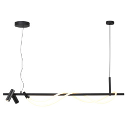 Подвесной светильник ODEON LIGHT 4391/30L CORDA хай-тек черный 1x30W