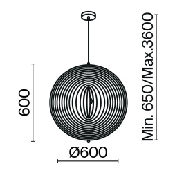 Подвесной светильник Maytoni MOD197PL-01W2