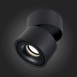 ST652.442.12 Светильник потолочный Черный LED 1*12W 4000K 1 000Lm Ra&gt;90 36° IP20 D100xH105 170-240V Накладные светильники ST LUCE