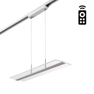 Однофазный трёхжильный трековый светильник диммируемый со сменой цветовой температуры пульт ДУ NOVOTECH 358995 ITER белый 30W