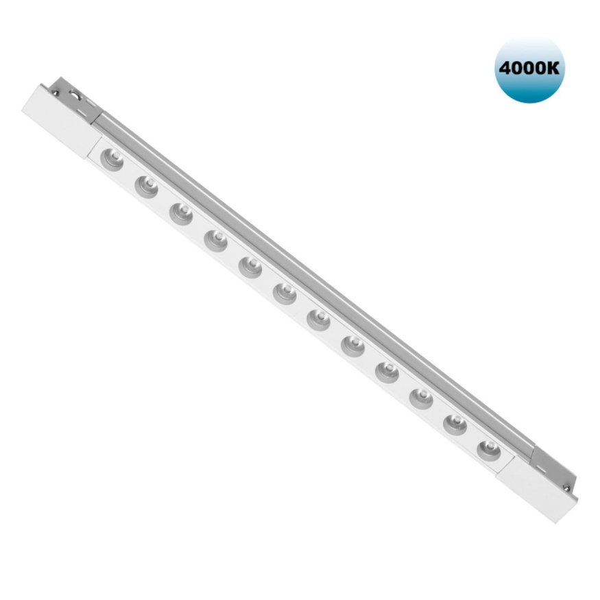 Трековый светильник для низковольтного шинопровода арт. 135179-135180 NOVOTECH 359432 FLUM хай-тек белый 12Вт