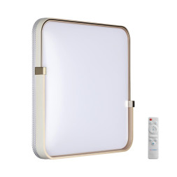 Настенно-потолочный светильник SONEX 7680/EL OLIDI WHITE LED 70W белый/золотой модерн