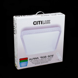 Настенно-потолочный светильник Альпина CL718K60RGB Citilux LED 3000-4200K Классический, Модерн, Современный