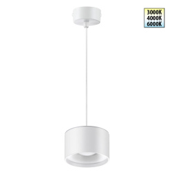 Светильник накладной светодиодный с переключателем цветовой температуры NOVOTECH 358967 GIRO белый 12Вт вниз + 3Вт вверх