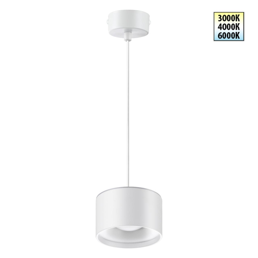 Светильник накладной светодиодный с переключателем цветовой температуры NOVOTECH 358967 GIRO белый 12Вт вниз + 3Вт вверх