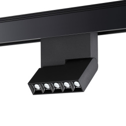 Трековый светильник для низковольного шинопровода NOVOTECH 358535 KIT лофт, минимализм, хай-тек черный 12Вт
