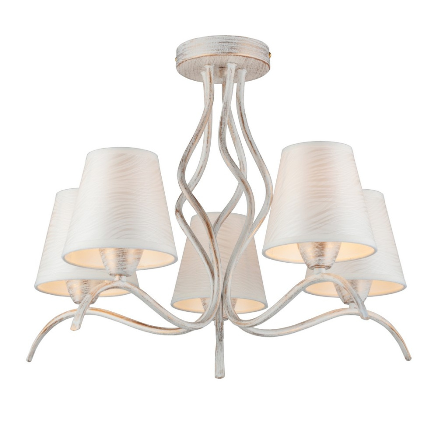 Потолочная люстра Ugento OML-28407-05 Omnilux E14 Прованс