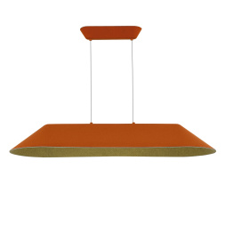 SL3001.823.01 Светильник подвесной ST-Luce Оранжевый,Серый/Оранжевый,Серый LED 1*32W SENTITO ST LUCE