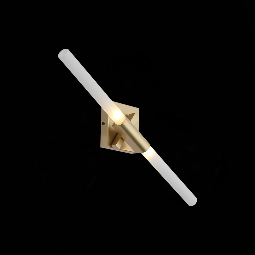 SL947.201.02 Бра ST-Luce Золотистый/Белый G9 2*5W LACONICITA ST LUCE