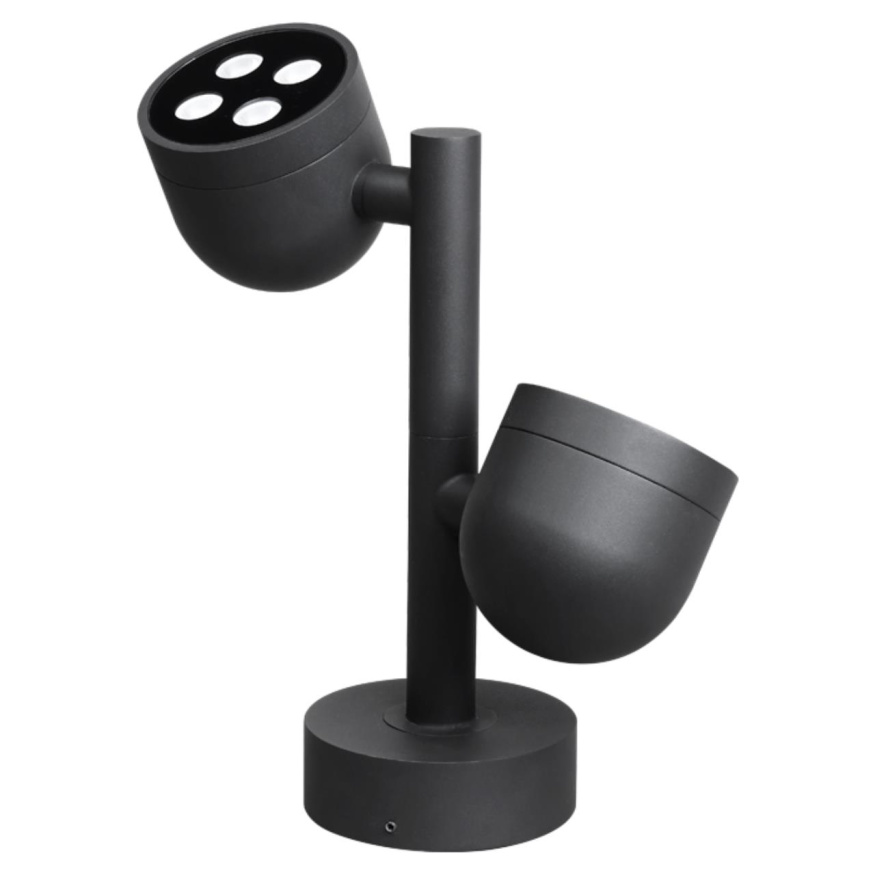 Ландшафтный светильник NOVOTECH 358117 GALEATI лофт, минимализм, хай-тек темно-серый 20W