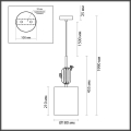 Подвес Odeon light exclusive  Cactus 5425/1
