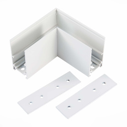 ST007.519.00 Угол-соединитель для подвесного / накладного магнитного шинопровода  ST-Luce Белый SKYLINE 48 ST LUCE