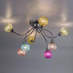Потолочная люстра Попурри CL604181 Citilux E14 Современный, Яркое и цветное