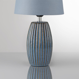 Настольная лампа LUMION 8123/1T LAPUNA в классическом стиле синий 1x60Вт