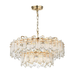 Люстра ODEON LIGHT 5069/22 BULLON неоклассика золото/прозрачный 22x40W