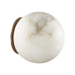 Настенные ODEON LIGHT 6684/5CLA MARBELLA модерн латунь/белый 10W