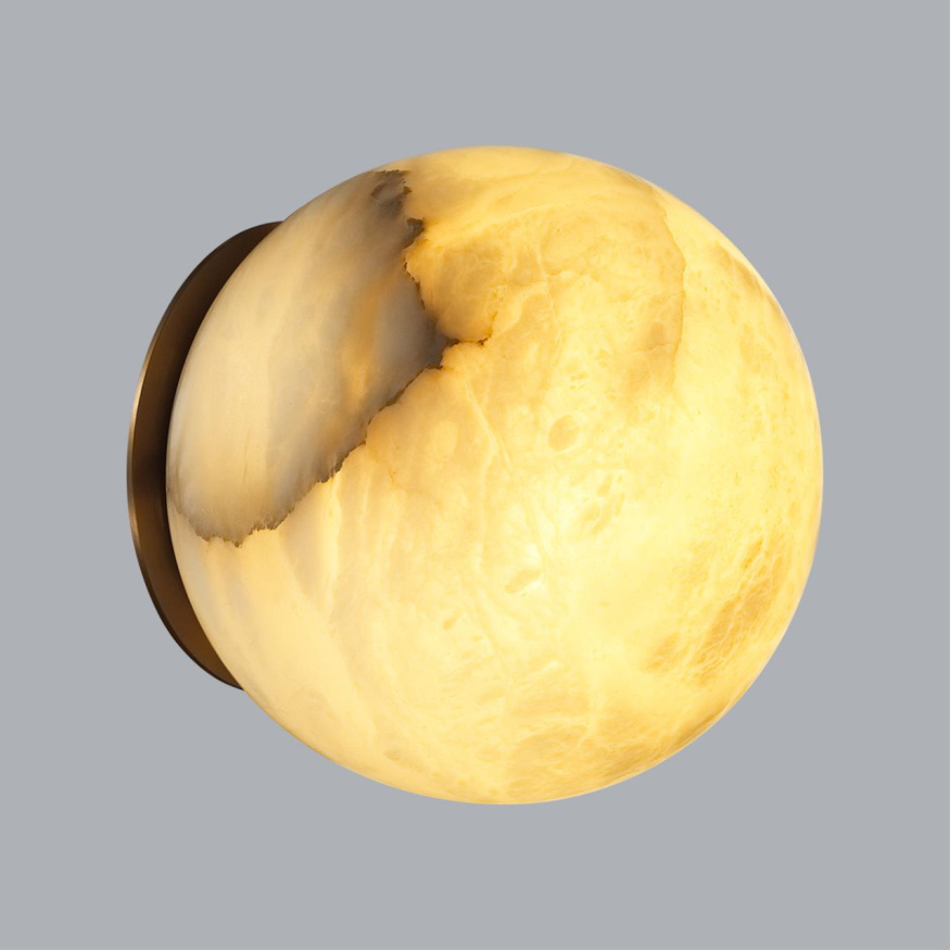 Настенные ODEON LIGHT 6684/5CLA MARBELLA модерн латунь/белый 10W