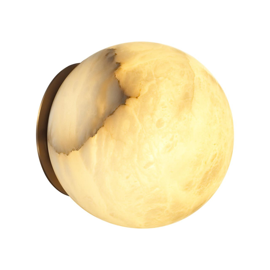 Настенные ODEON LIGHT 6684/5CLA MARBELLA модерн латунь/белый 10W